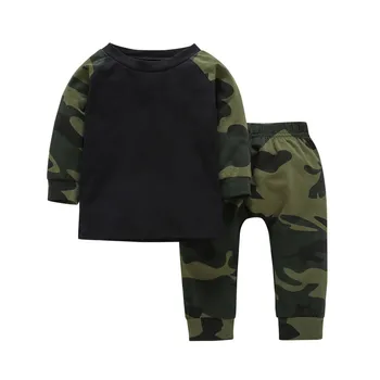 1-3 old 2019 spring and autumn models boys clothes camouflage print suits infant long sleeve casual cotton male baby 2 sets
1-3 old 2019 spring and autumn models boys clothes camouflage print suits infant long sleeve casual cotton male baby 2 sets