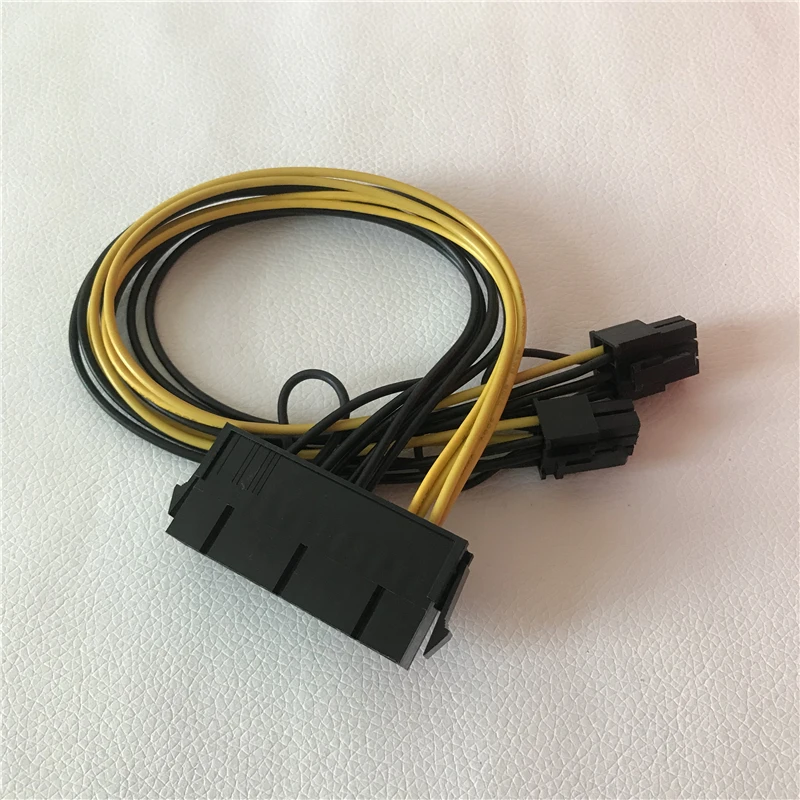 ATX Power Adapter 24Pin Female to Graphics Card Dual 6Pin Male Extension Cable 30cm 18AWG
ATX Power Adapter 24Pin Female to Graphics Card Dual 6Pin Male Extension Cable 30cm 18AWG