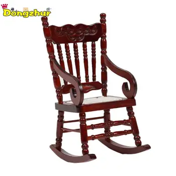 Dongzhur Dollhouse Miniatures 1:12 Accessories Coffee Rocking Chair Mini Furniture Model Wooden Doll House Chair Toys WWP5800
Dongzhur Dollhouse Miniatures 1:12 Accessories Coffee Rocking Chair Mini Furniture Model Wooden Doll House Chair Toys WWP5800