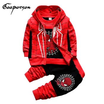 Boys Clothes Set Spider Man Clothing Suit Autumn Winter Outwear Sets Hoody Vest + T-shirt+Pants 3 Pcs Boys Tracksuit Outfits Set
Boys Clothes Set Spider Man Clothing Suit Autumn Winter Outwear Sets Hoody Vest + T-shirt+Pants 3 Pcs Boys Tracksuit Outfits Set
