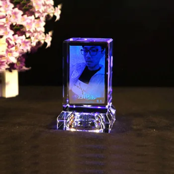 1 pcs Personalized Customization Gift for Wedding K9 Crystal Glass DIY Ornament with LED light Home Decor Souvenir Gifts
1 pcs Personalized Customization Gift for Wedding K9 Crystal Glass DIY Ornament with LED light Home Decor Souvenir Gifts