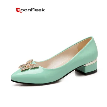 MoonMeek 2020 fashion spring autumn new popular ladies shoes simple shallow elegant single shoes women square heels shoes
MoonMeek 2020 fashion spring autumn new popular ladies shoes simple shallow elegant single shoes women square heels shoes