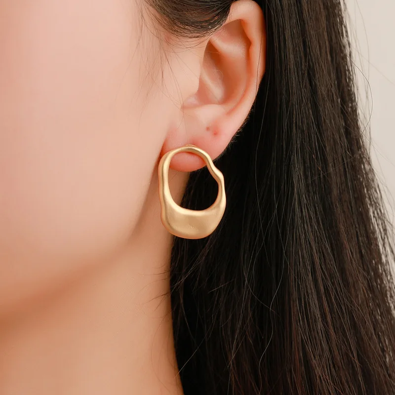 Punk Gold Silver Color Irregular Geometric Stud Earrings for Women Girls Korean Earrings Fashion Jewelry Pendientes Brincos QW34
Punk Gold Silver Color Irregular Geometric Stud Earrings for Women Girls Korean Earrings Fashion Jewelry Pendientes Brincos QW34
