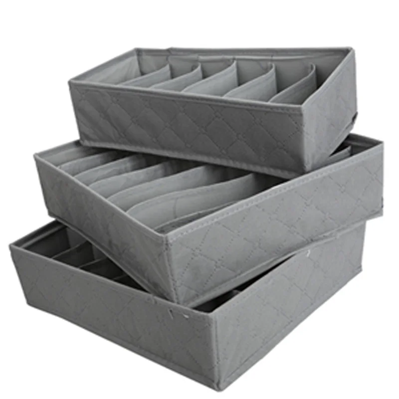 3pcs Multi-size Practical Underwear Bras Socks Organizer Box Bag Case Foldable Home Storage Box Wardrobe Drawer Closet Organizer
3pcs Multi-size Practical Underwear Bras Socks Organizer Box Bag Case Foldable Home Storage Box Wardrobe Drawer Closet Organizer
