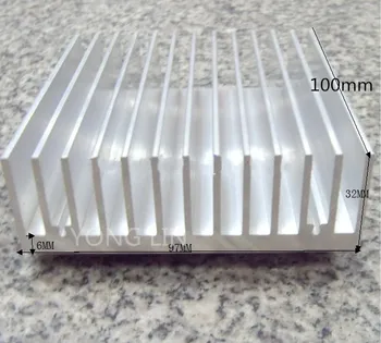 2PCS Heatsink 97*32-100MM/Aluminum radiator/Aluminum/High power computer case radiator high power aluminum radiator
2PCS Heatsink 97*32-100MM/Aluminum radiator/Aluminum/High power computer case radiator high power aluminum radiator