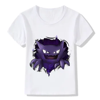 Children Cartoon Cute Gengar Design Funny T shirt Kids Anime Pokemon Go Clothes Boys ans Girls Comfortable T-shirt,HKP5100
Children Cartoon Cute Gengar Design Funny T shirt Kids Anime Pokemon Go Clothes Boys ans Girls Comfortable T-shirt,HKP5100