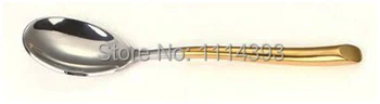 1329DG-09 Stainless steel Coffee spoon Gold Plating Titanium/ Golden Coffee spoon of Restaurant/ Flatware in Gold coating
1329DG-09 Stainless steel Coffee spoon Gold Plating Titanium/ Golden Coffee spoon of Restaurant/ Flatware in Gold coating