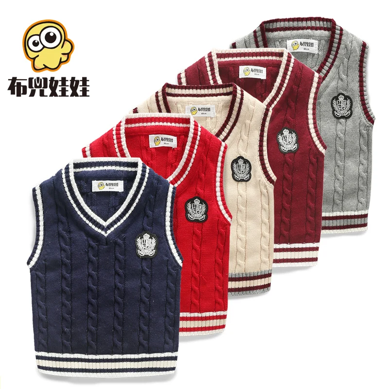 spring autumn children's clothing male child sweater vest 100% cotton baby boys sweater vest male baby thin casual sweater
spring autumn children's clothing male child sweater vest 100% cotton baby boys sweater vest male baby thin casual sweater