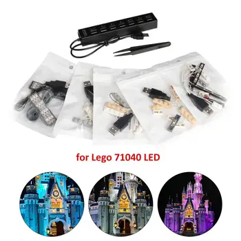 LED Light Kit For LEGO 71040 Compatible With 16008 Cinderella Princess Castle City Model Building Block Accessories
LED Light Kit For LEGO 71040 Compatible With 16008 Cinderella Princess Castle City Model Building Block Accessories