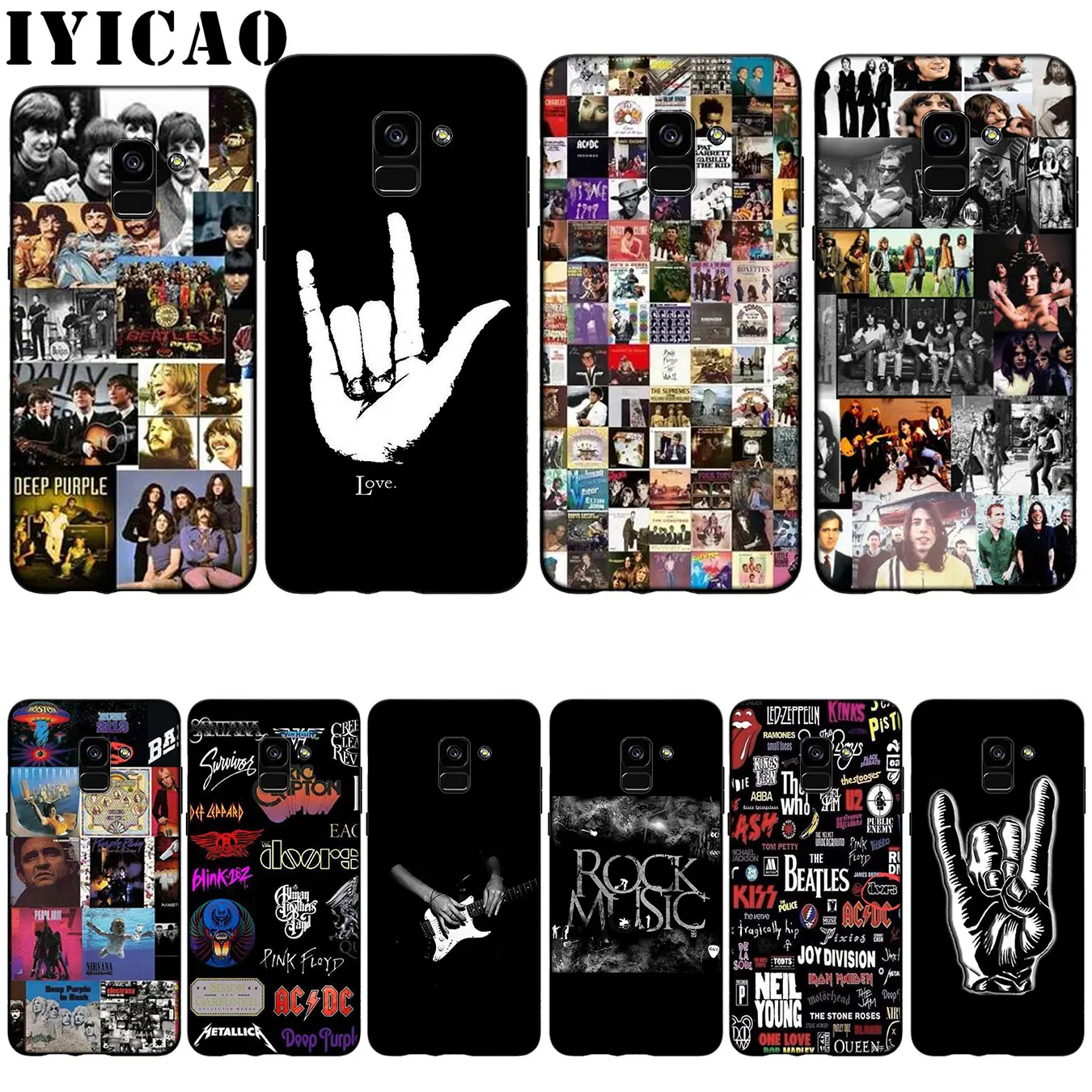 IYICAO Classic Rock And Roll Albums Collage by Soft Case for Samsung Galaxy A6 Plus A9 A8 A7 2018 A3 A5 2016 2017 Note 9 8
IYICAO Classic Rock And Roll Albums Collage by Soft Case for Samsung Galaxy A6 Plus A9 A8 A7 2018 A3 A5 2016 2017 Note 9 8