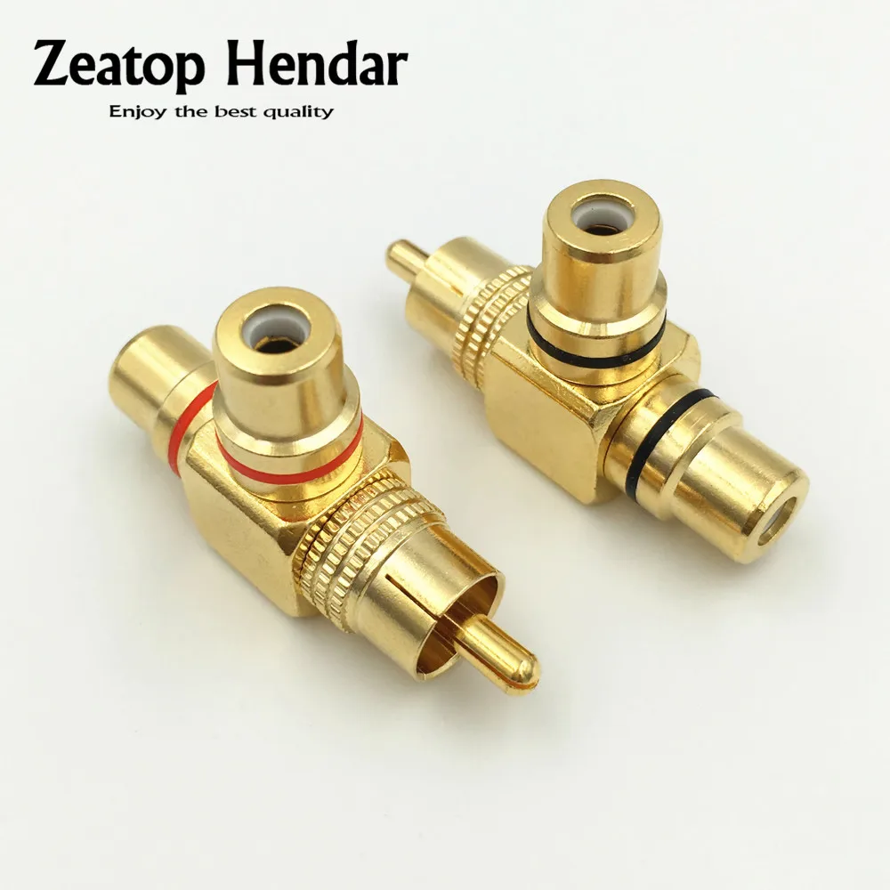 40Pcs High Quality Copper RCA Male to 2 Female RCA Splitter Adapter AV Video Audio T Plug RCA 3 Way Plug 
40Pcs High Quality Copper RCA Male to 2 Female RCA Splitter Adapter AV Video Audio T Plug RCA 3 Way Plug