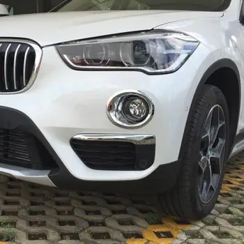 ABS Chrome For BMW X1 F48 2016 2017 2018 Car front fog lamp foglight cover trim auto accessories styling
ABS Chrome For BMW X1 F48 2016 2017 2018 Car front fog lamp foglight cover trim auto accessories styling