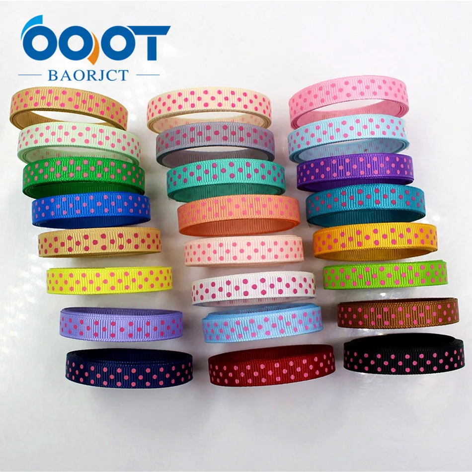 1801171,10mm 20 yards/lot rose Polka Dots printed Grosgrain ribbon DIY handmade headdress jewelry accessories gift Party
1801171,10mm 20 yards/lot rose Polka Dots printed Grosgrain ribbon DIY handmade headdress jewelry accessories gift Party