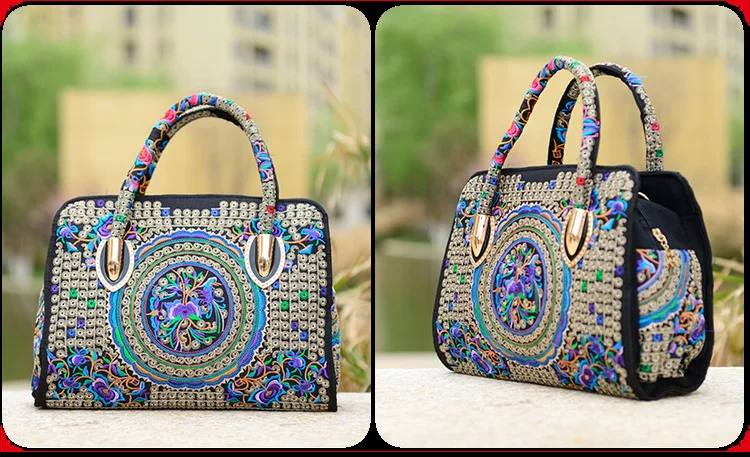 Sac à main tissu ethnique Sac à main tissu ethnique