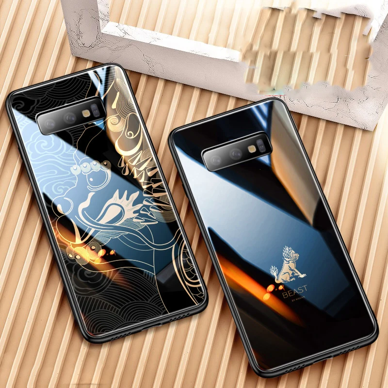 Tempered Glass Case for Samsung Galaxy S10 S10 Plus S9 S8 + Case Anti-knock Hard Back Phone Cover for Bumper Shell Funda Coque
Tempered Glass Case for Samsung Galaxy S10 S10 Plus S9 S8 + Case Anti-knock Hard Back Phone Cover for Bumper Shell Funda Coque