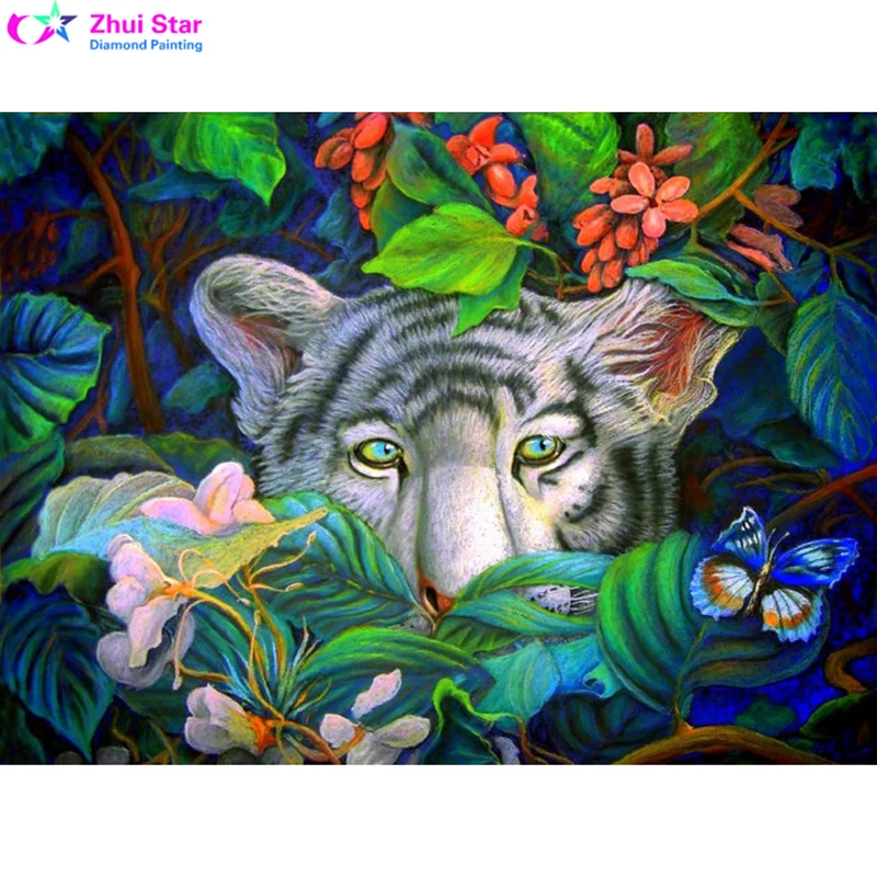 Zhui Star 5D Diy Round Full diamond painting diamond painting embroidery cross stitch Home Decor diamond Conceal Tiger Eyes Gift
Zhui Star 5D Diy Round Full diamond painting diamond painting embroidery cross stitch Home Decor diamond Conceal Tiger Eyes Gift