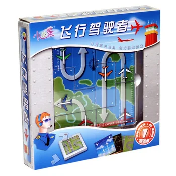 Aircraft maze puzzle toys logic reasoning board game Family Party games 48 puzzles 
Aircraft maze puzzle toys logic reasoning board game Family Party games 48 puzzles