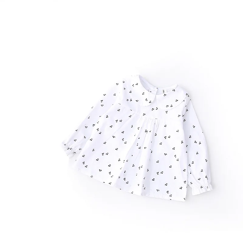 Toddler Girl Shirts 2018 Spring Fashion White Color Baby Girls Blouses Cute Cherry Printed Long Sleeve Ruffle Tops Kids Clothes
Toddler Girl Shirts 2018 Spring Fashion White Color Baby Girls Blouses Cute Cherry Printed Long Sleeve Ruffle Tops Kids Clothes