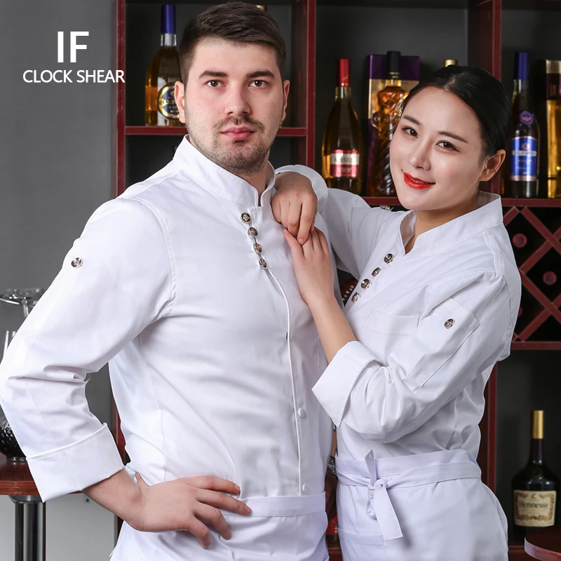 Wholesale Unisex Kitchen Chef Restaurant Uniform Shirt Breathable long&short sleeve hotel Dress Chef Jacket chef works White NEW
Wholesale Unisex Kitchen Chef Restaurant Uniform Shirt Breathable long&short sleeve hotel Dress Chef Jacket chef works White NEW