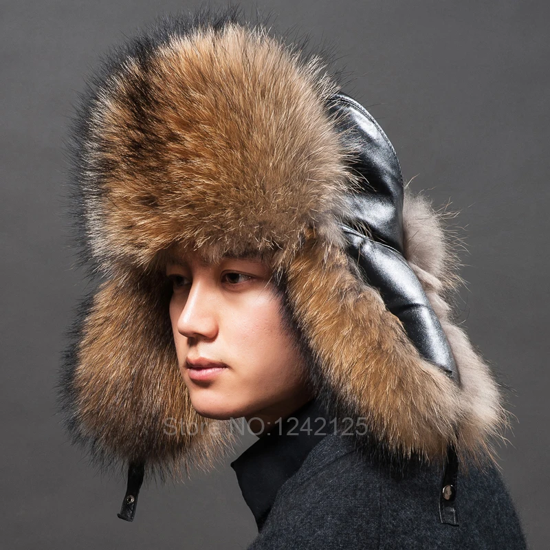 New Russia winter parent-child boy men women real fur hat genuine leather top Whole fox ear Earmuff raccoon fur hats cap
New Russia winter parent-child boy men women real fur hat genuine leather top Whole fox ear Earmuff raccoon fur hats cap
