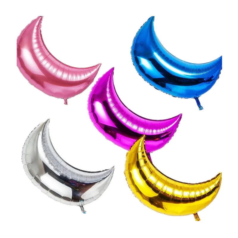 36 inch Large Moon Balloons Crescent Aluminum Moon Foil Balloon Festival Wedding Decorations Happy Birthday Party Supplies
36 inch Large Moon Balloons Crescent Aluminum Moon Foil Balloon Festival Wedding Decorations Happy Birthday Party Supplies