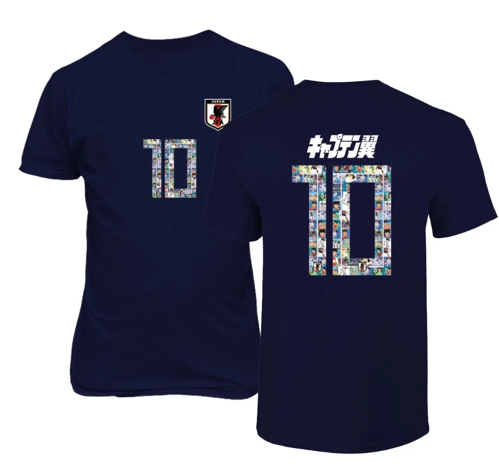 Summer Fashion Teen Captain Nankatsu Tsubasa World Soccers Footballer Men's T-Shirt
Summer Fashion Teen Captain Nankatsu Tsubasa World Soccers Footballer Men's T-Shirt