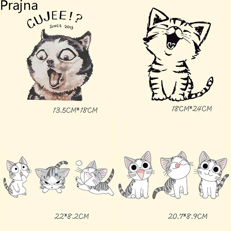 Prajna Anime Patch Cat Backpack Patches Ironing Stickers Thermal Transfer Patch For Clothing Patches Set A-level Washable A
Prajna Anime Patch Cat Backpack Patches Ironing Stickers Thermal Transfer Patch For Clothing Patches Set A-level Washable A