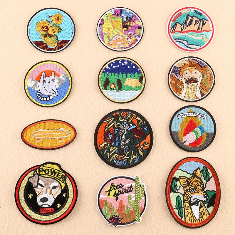1pcs Mixture Patch for Clothing Iron on Embroidered Sew Applique Cute Patch Fabric Badge Garment DIY Apparel Accessories -20
1pcs Mixture Patch for Clothing Iron on Embroidered Sew Applique Cute Patch Fabric Badge Garment DIY Apparel Accessories -20