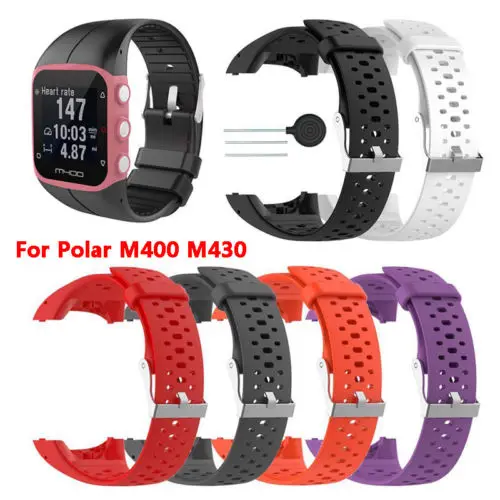 Replacement Silicone Wrist Band Strap Bracelet for Polar M400 M430 Smart Watch Wristband Watchband Accessory Sports
Replacement Silicone Wrist Band Strap Bracelet for Polar M400 M430 Smart Watch Wristband Watchband Accessory Sports