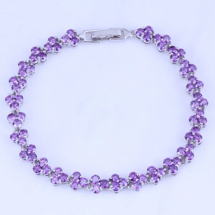 Love Monologue Party Jewelry Purple Crystal Rome Bracelets Chain Length 18.5CM B0062 Free Jewelry Bag
Love Monologue Party Jewelry Purple Crystal Rome Bracelets Chain Length 18.5CM B0062 Free Jewelry Bag