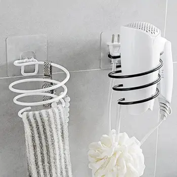 Iron Wall Mounted Hair Dryer Rack Organizer Hair Dryer Stand Hotel Bathroom Wall Holder Shelf Storage Hairdryer Rack Holder
Iron Wall Mounted Hair Dryer Rack Organizer Hair Dryer Stand Hotel Bathroom Wall Holder Shelf Storage Hairdryer Rack Holder