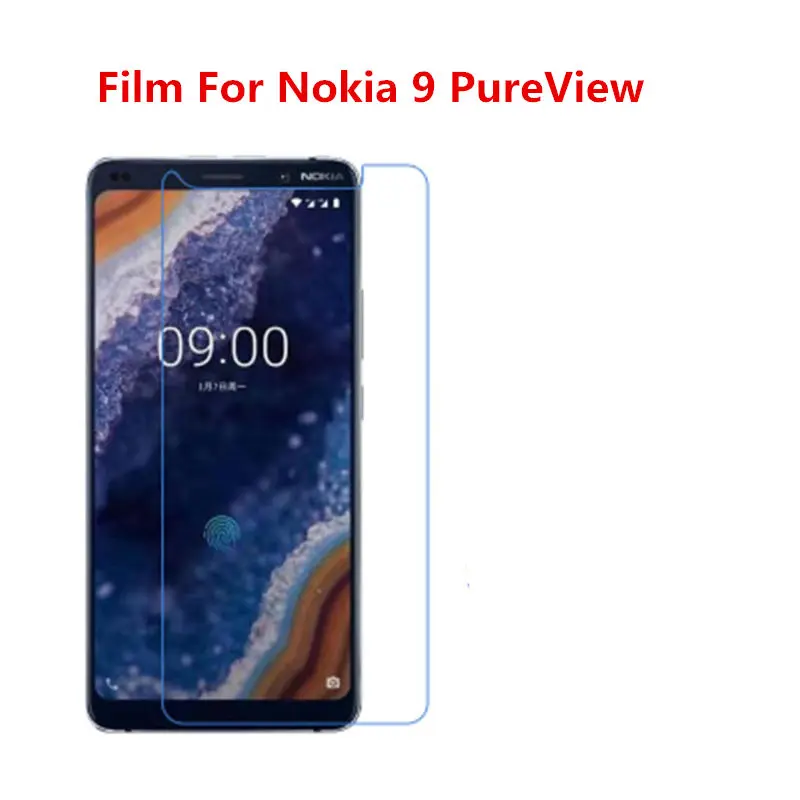 5 Pcs Ultra Thin Clear HD LCD Screen Protector Film With Cleaning Cloth Film For Nokia 9 PureView.
5 Pcs Ultra Thin Clear HD LCD Screen Protector Film With Cleaning Cloth Film For Nokia 9 PureView.