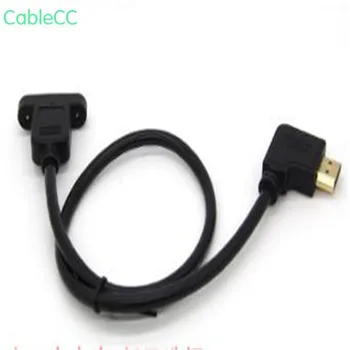 HDMI extension cord with ear A male A female cable TV computer camera camera projector HD with nut elbow
HDMI extension cord with ear A male A female cable TV computer camera camera projector HD with nut elbow