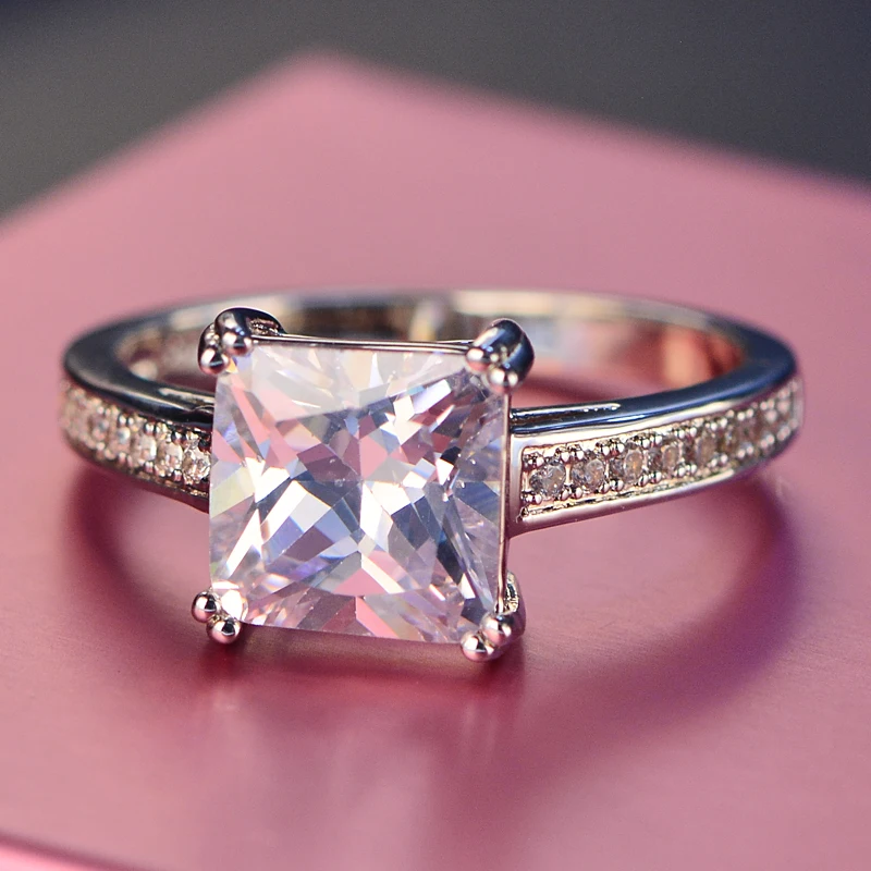 Unique Jewelry White AAA Cubic Zirconia 925 Sterling Silver Band Ring Size 6 7 8 9 HERR0037
Unique Jewelry White AAA Cubic Zirconia 925 Sterling Silver Band Ring Size 6 7 8 9 HERR0037