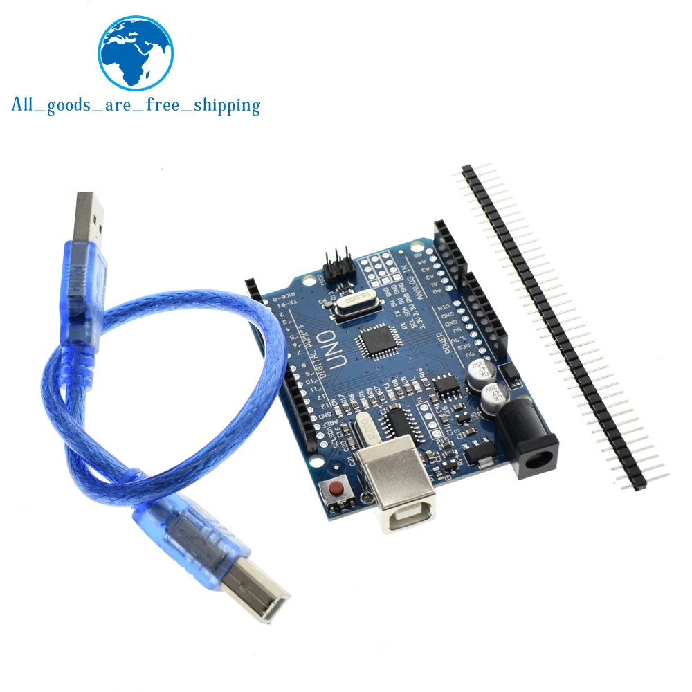 TZT UNO R3 Development Board ATmega328P CH340 CH340G For Arduino UNO R3 With Straight Pin Header
TZT UNO R3 Development Board ATmega328P CH340 CH340G For Arduino UNO R3 With Straight Pin Header