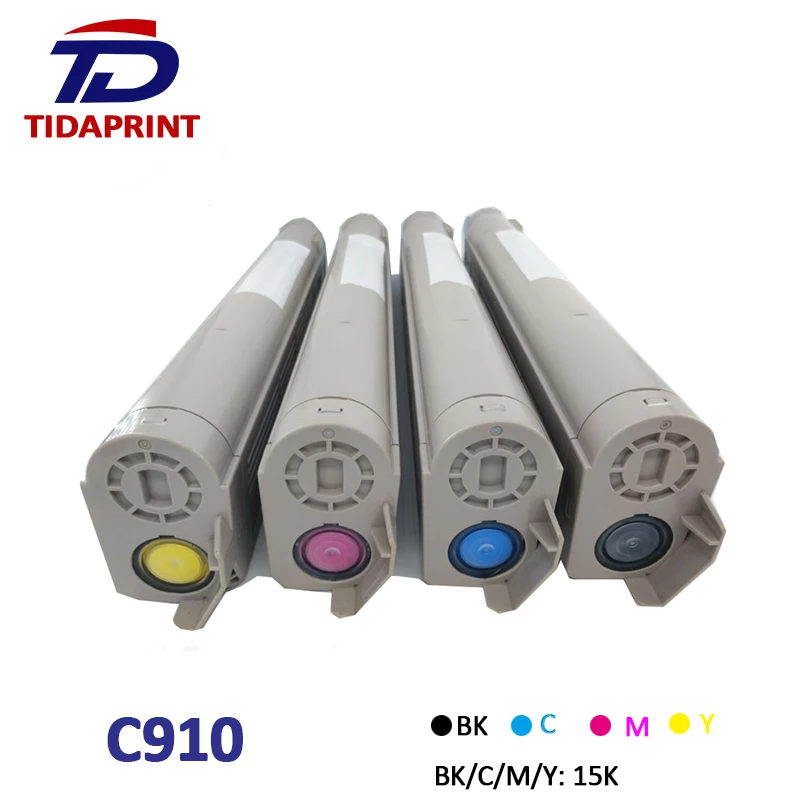 TIDAPRINT Reused OKI C910 Color Toner Cartridges with High Quality Recycled Toner Powder for MLPro910PS/930PS OKI Printer
TIDAPRINT Reused OKI C910 Color Toner Cartridges with High Quality Recycled Toner Powder for MLPro910PS/930PS OKI Printer