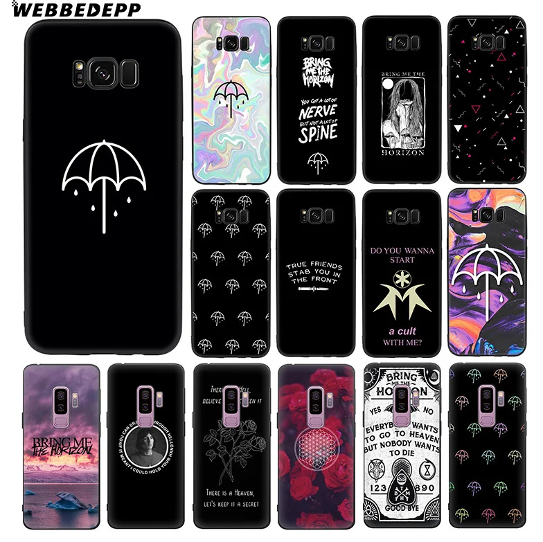 WEBBEDEPP Bring Me The Horizon Soft TPU Silicone Case for Samsung Galaxy S10 S10e S9 S8 Plus S7 S6 Edge & J6
WEBBEDEPP Bring Me The Horizon Soft TPU Silicone Case for Samsung Galaxy S10 S10e S9 S8 Plus S7 S6 Edge & J6