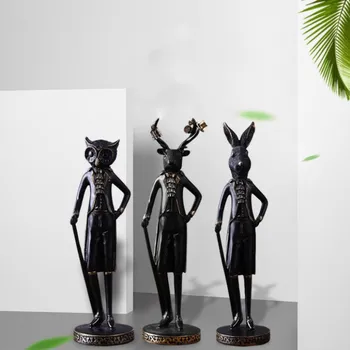 European Ornaments Home Decoration Resin Crafts Home Creative Gift Home Desk Eagle Deer Rabbit Nordic Style Ornaments
European Ornaments Home Decoration Resin Crafts Home Creative Gift Home Desk Eagle Deer Rabbit Nordic Style Ornaments