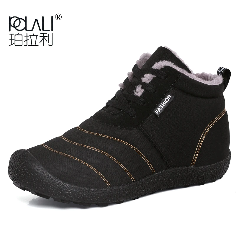 POLALI Super Warm Men Winter Boots for Men Warm Waterproof Rain Boots Shoes 2018 New Men's Ankle Snow Boot Botas Masculina Bota
POLALI Super Warm Men Winter Boots for Men Warm Waterproof Rain Boots Shoes 2018 New Men's Ankle Snow Boot Botas Masculina Bota