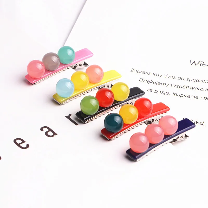 Hot Sale 2018 New Cute 3 Balls hairpin Fashion Kids Candy Rubber Bands Headwear Girl's Hair Accessories
Hot Sale 2018 New Cute 3 Balls hairpin Fashion Kids Candy Rubber Bands Headwear Girl's Hair Accessories