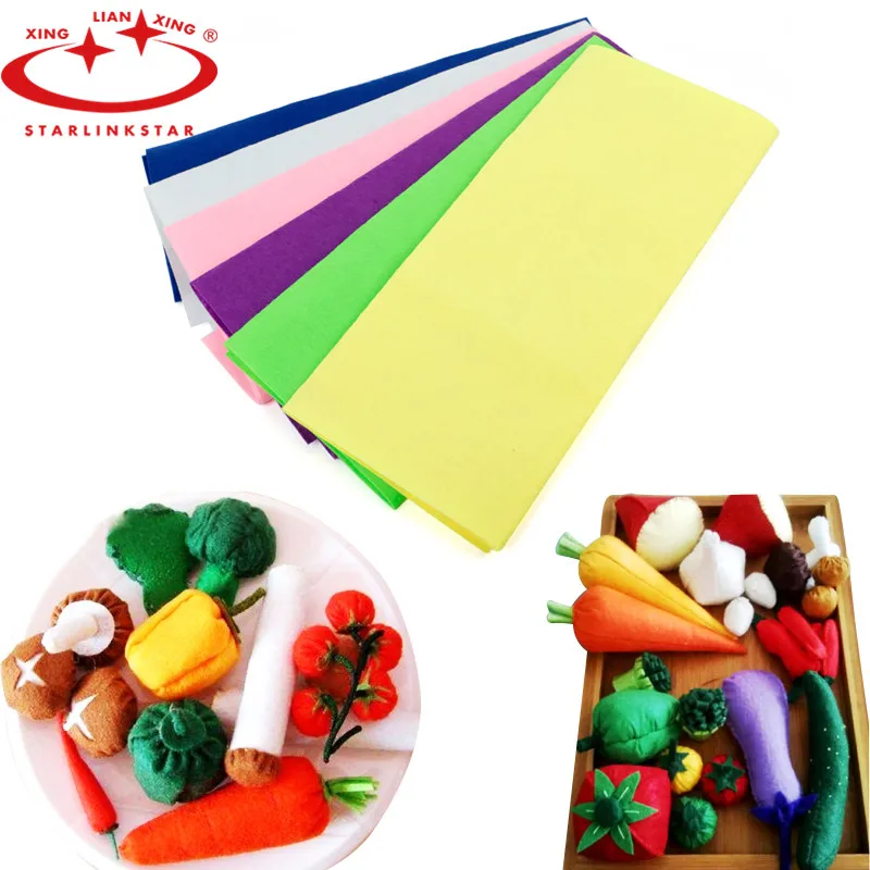 1 Pc 50*40cm Large Sheet Children's Handmade DIY Production Material Non-Woven Cloth Fabric Festival Layout Felt Cloth
1 Pc 50*40cm Large Sheet Children's Handmade DIY Production Material Non-Woven Cloth Fabric Festival Layout Felt Cloth