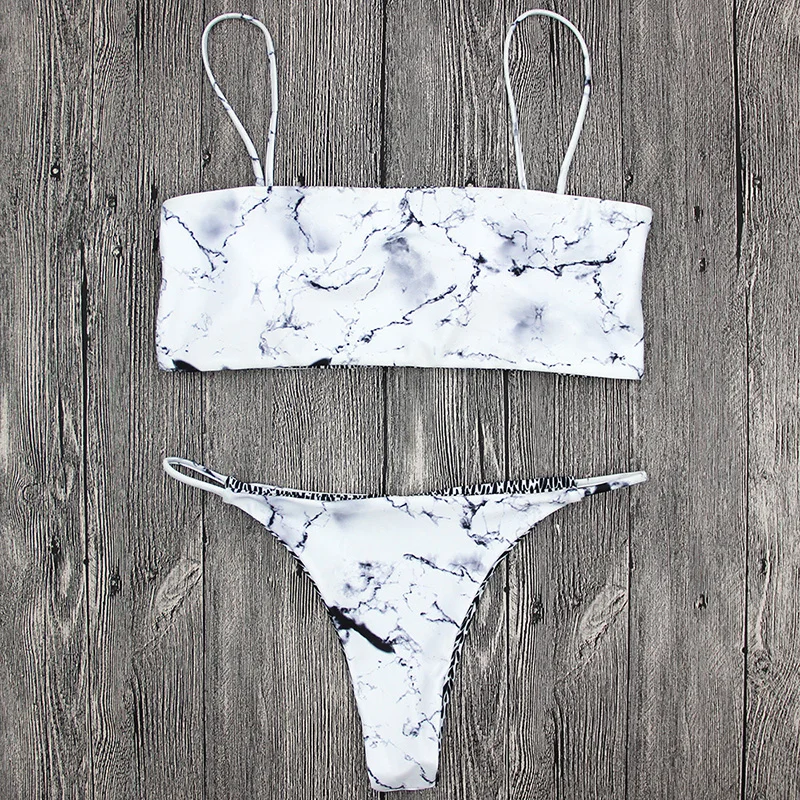 Women Swimwear Bandage Bikini Set 2018 Summer Push-up Padded Bra Stappy Bathing Suit Abstract Ink painting Swimsuit
Women Swimwear Bandage Bikini Set 2018 Summer Push-up Padded Bra Stappy Bathing Suit Abstract Ink painting Swimsuit