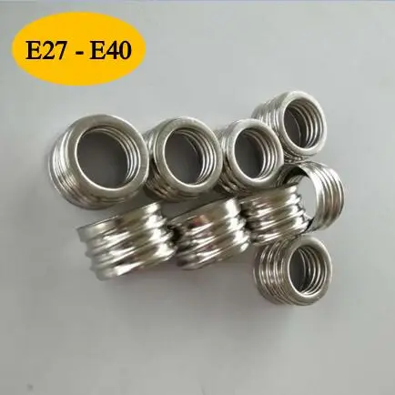 10pcs E27 To E40 Light Bulb Lamp Holder Socket Adapter Converter ( E40 Lamp Holder)
10pcs E27 To E40 Light Bulb Lamp Holder Socket Adapter Converter ( E40 Lamp Holder)