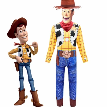 Kids Halloween Toy Story Woody Cosplay Costume Jumpsuits Scarf Hat Mask Carnival Party Boys Woody Cosplay 3D Printed Jumpsuits
Kids Halloween Toy Story Woody Cosplay Costume Jumpsuits Scarf Hat Mask Carnival Party Boys Woody Cosplay 3D Printed Jumpsuits
