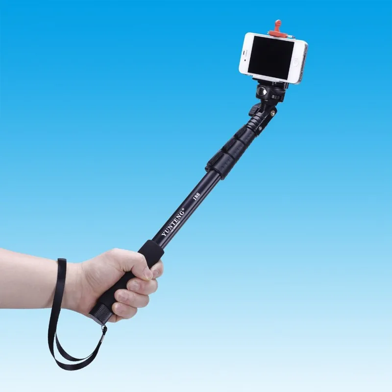 Yun Teng 188 Self Stick Handheld Extendable Upgraded For Gopro Hero Xiaomi YI sj4000 Monopod Tripod Phone Holder Tripods
Yun Teng 188 Self Stick Handheld Extendable Upgraded For Gopro Hero Xiaomi YI sj4000 Monopod Tripod Phone Holder Tripods