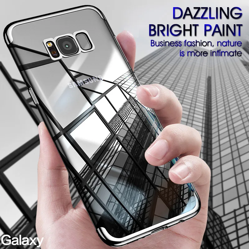 PLV Luxury Electroplating Phone Case For samsung galaxy S8 S9 plus Case TPU Protection Cover For samsung S6 S7 edge note 8 Cases
PLV Luxury Electroplating Phone Case For samsung galaxy S8 S9 plus Case TPU Protection Cover For samsung S6 S7 edge note 8 Cases