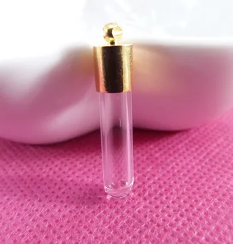 5x25mm pipe shape clear tiny rice vial glass wishing bottle & cap & rubber for diy fashion pendant --50set
5x25mm pipe shape clear tiny rice vial glass wishing bottle & cap & rubber for diy fashion pendant --50set