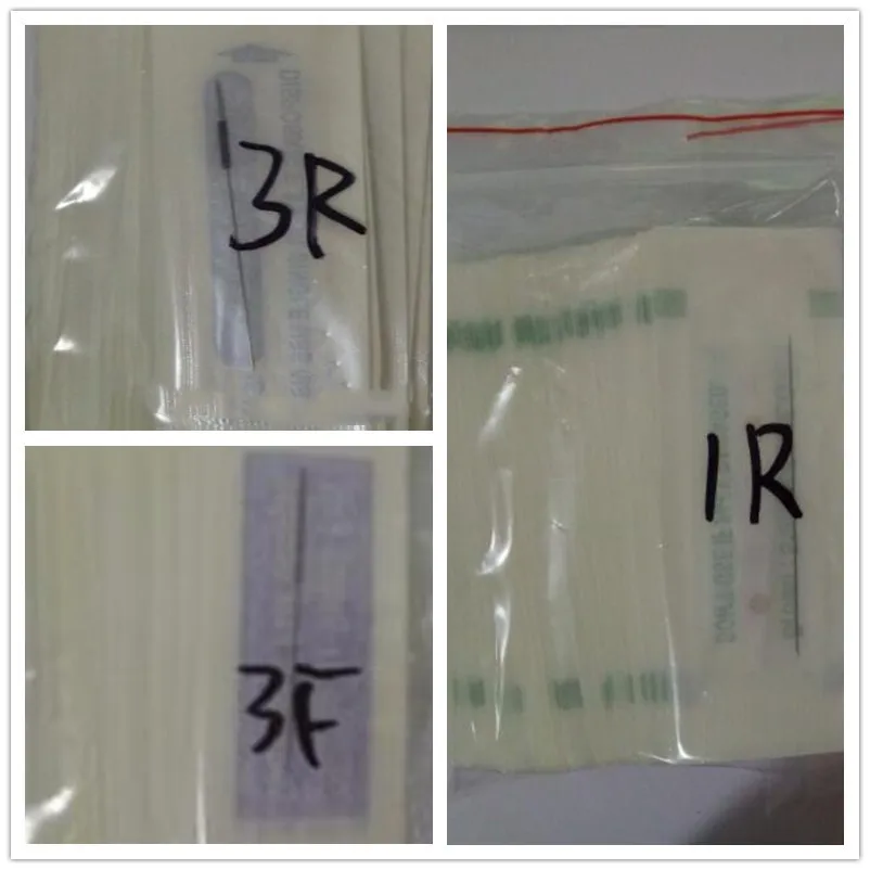 200 pcs Permanent Makeup needle cartridge for tattoo machines - 1R ,3R,5R,3F,5F,7F nedleas
200 pcs Permanent Makeup needle cartridge for tattoo machines - 1R ,3R,5R,3F,5F,7F nedleas