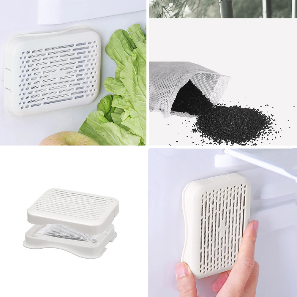 Fridge Refrigerator Air Fresh Bag Boxes Purifier Charcoal Deodorizer Absorber Freshener Eliminate Organization Odor Removing Box
Fridge Refrigerator Air Fresh Bag Boxes Purifier Charcoal Deodorizer Absorber Freshener Eliminate Organization Odor Removing Box