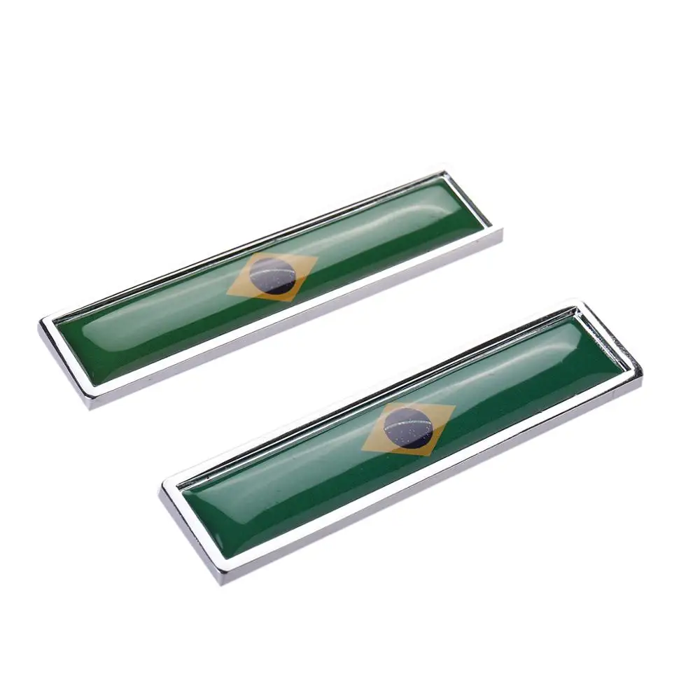 1 Pair Country National Flag Brazil Hot Metal Stickers Car Styling Motorcycle Accessories Badge Label Emblem Car Stickers
1 Pair Country National Flag Brazil Hot Metal Stickers Car Styling Motorcycle Accessories Badge Label Emblem Car Stickers